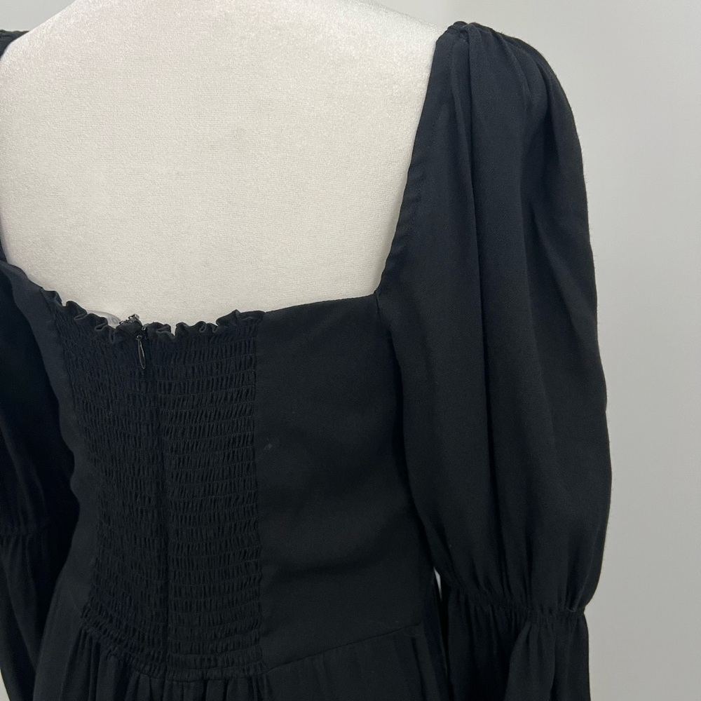 Reformation Mica black midi dress - Picture 5 of 9